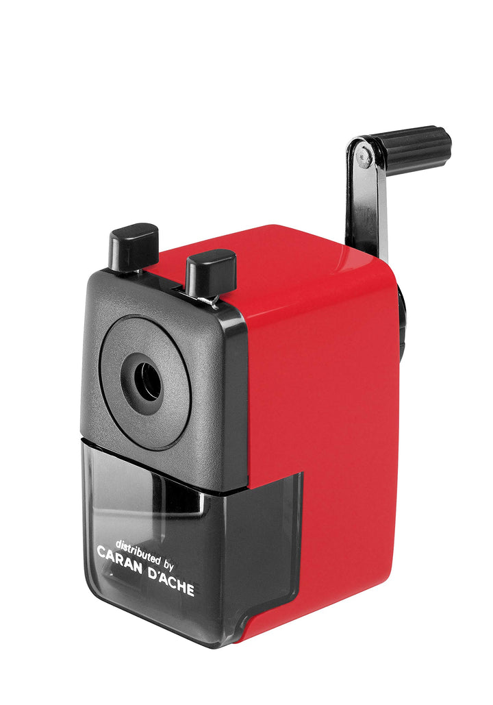 Caran d'Ache Bleistiftspitzmaschine, Kunststoff, Rot