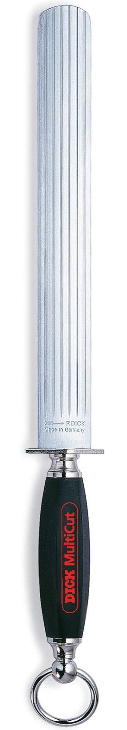 F. Dick 7650428 Multicut-Stahl, flach, fein geschnitten 27,9 cm, Schleifstahl