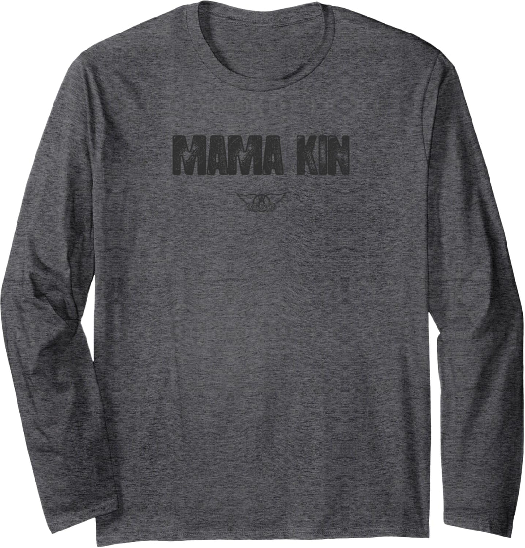 Aerosmith - Mama Kin Songtext Langarmshirt