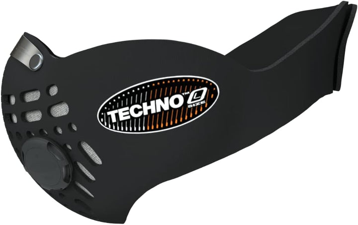 Respro Maske Techno Mask XL Schwarz, XL Schwarz