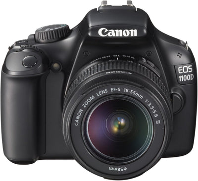 Canon EOS 1100D SLR-Digitalkamera (12 Megapixel, 6,9 cm (2,7 Zoll) Display, HD-Ready, Live-View) Kit