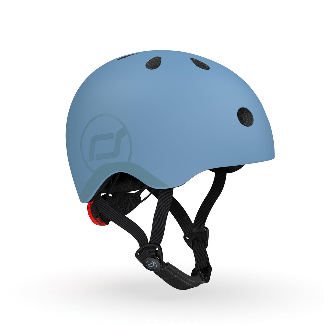 Scoot & Ride, S - M Size Kids Helmet Steel, Steel