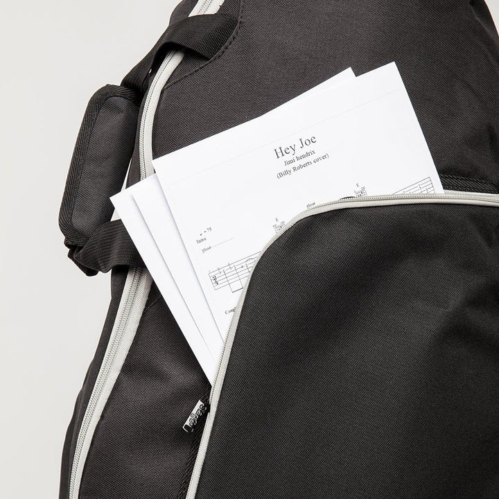 Tasche Westerngitarre STAGG gepolstert + Rucksackträger Full Size, Full Size