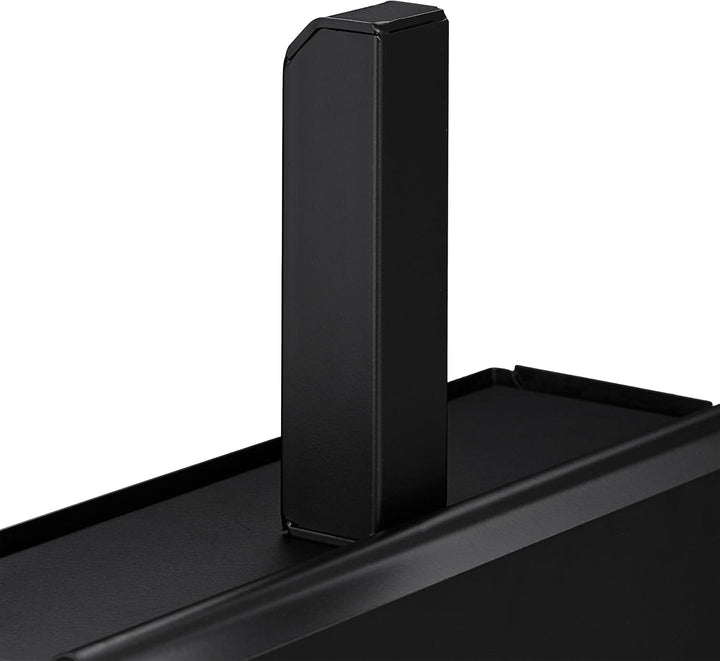 Relaxdays Ascheeimer mit Schaufel, Aschebehälter für Kamin, Grill, Ofen, Aschekasten, Ascheschaufel