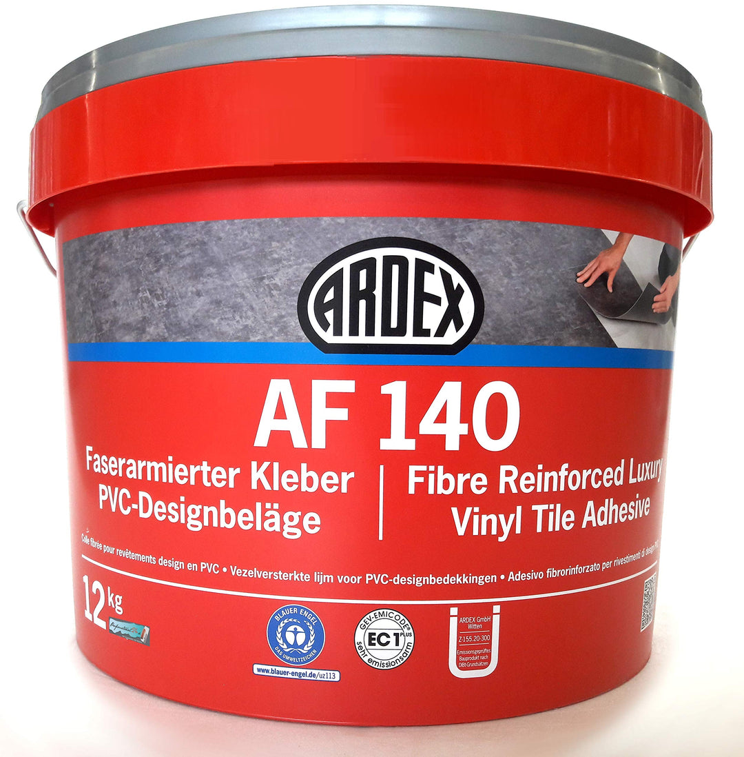 ARDEX AF140 faserarmierter Kleber für PVC- und Designbeläge, 12kg