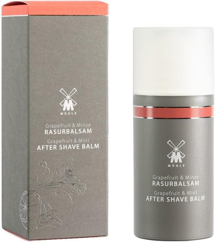 MÜHLE NEO Bundle - 4 tlg. Set – Rasierhobel verchromt, Klingen, Creme, After Shave - geschlossener K