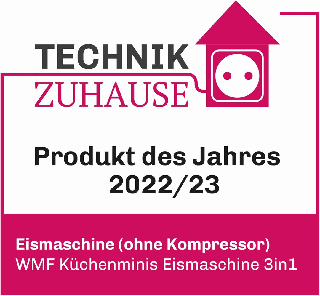 WMF WMF KÜCHENminis Eismaschine 3 in1 Edelstahl rostfrei NEU Single
