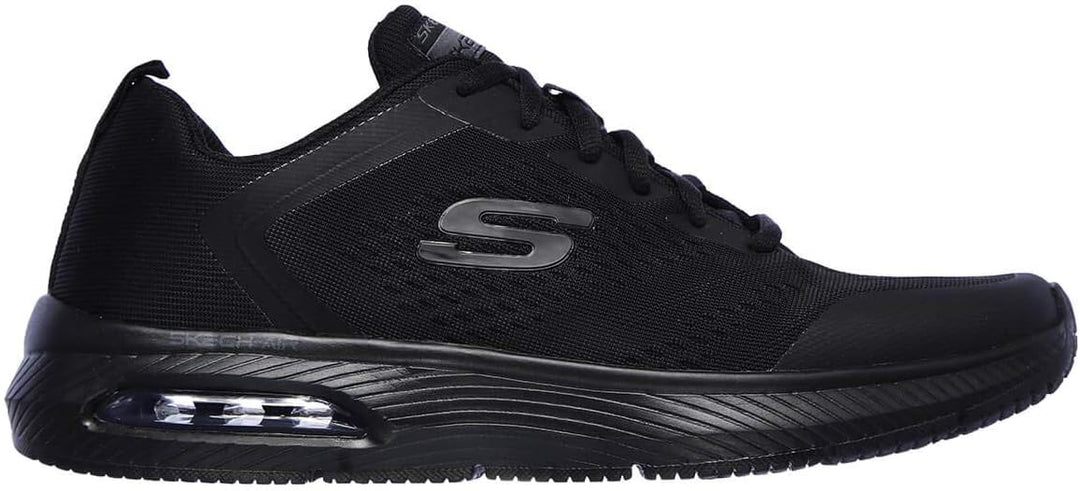 Skechers Herren Dyna-air-pellandKlassische und professionelle Schuhe 40 EU Black Mesh Synthetic Blac