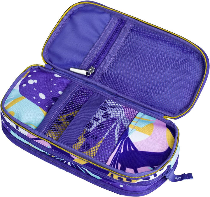 Baagl Federmäppchen Turnbeutel Set 2-teilig Mädchen Schule Mäppchen Violet | Der robuste Gymsack und