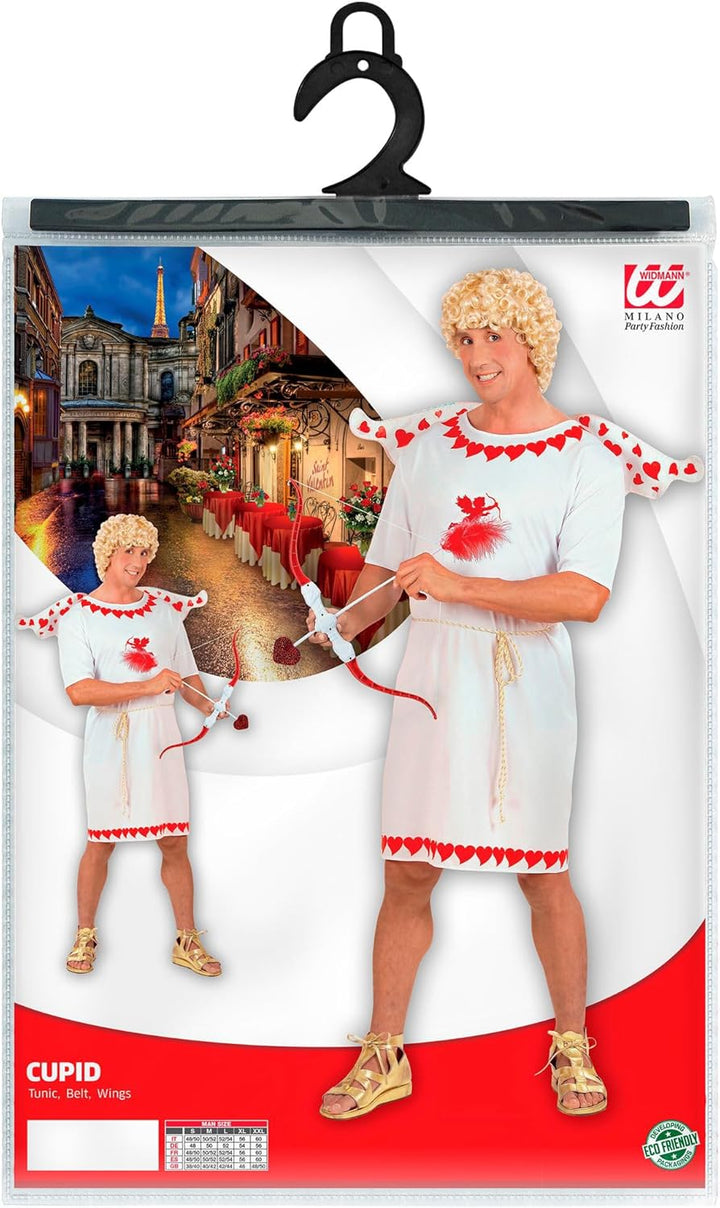 W WIDMANN MILANO Party Fashion - Kostüm Amor, Engel, Liebesbote, Gott der Liebe, Faschingskostüme, S