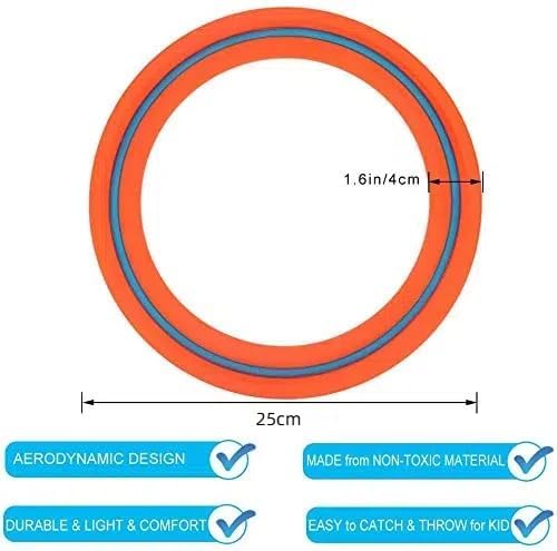 3 pcs 25 CM Flying Ring Wurfring，tosy Flying Ring，strand spielzeug，wurfring-spielspielzeug，kinder ou