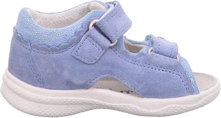 Superfit Baby - Mädchen Polly Sandalen 18 EU Hellblau 8500, 18 EU Hellblau 8500