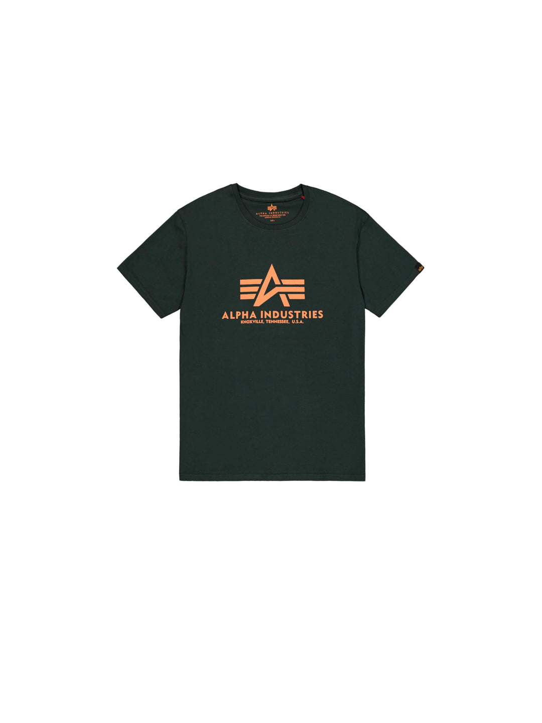 Alpha Industries Herren Basic Big Logo T-Shirt XS Dark Petrol, XS Dark Petrol