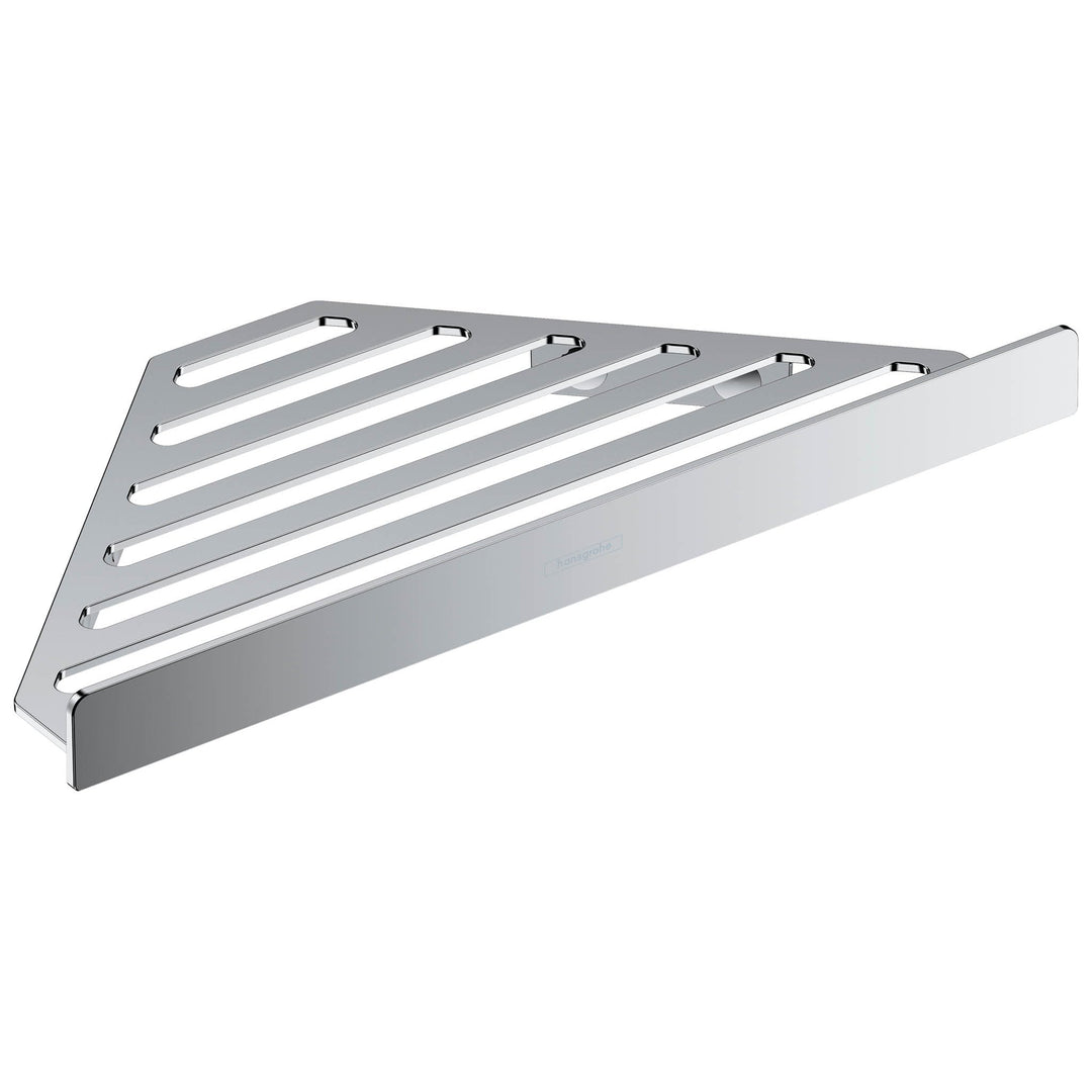 hansgrohe AddStoris - Duschablage, Duschkorb, Eckregal Bad, Duschregal Ecke, Seifenkorb, Seifenablag