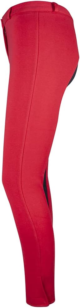 Pfiff 101197 Damen Reithose Vollbesatz Vollbesatzreithose 9 Farben alle Grössen 176 Rot / Grau, 176