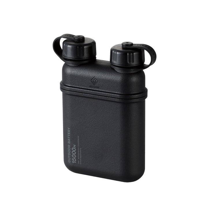 ELECOM NESTOUT Portable Charger, 15000mAh Outdoor Battery Power Bank, 32W USB-C Fast Charging PD, Wa