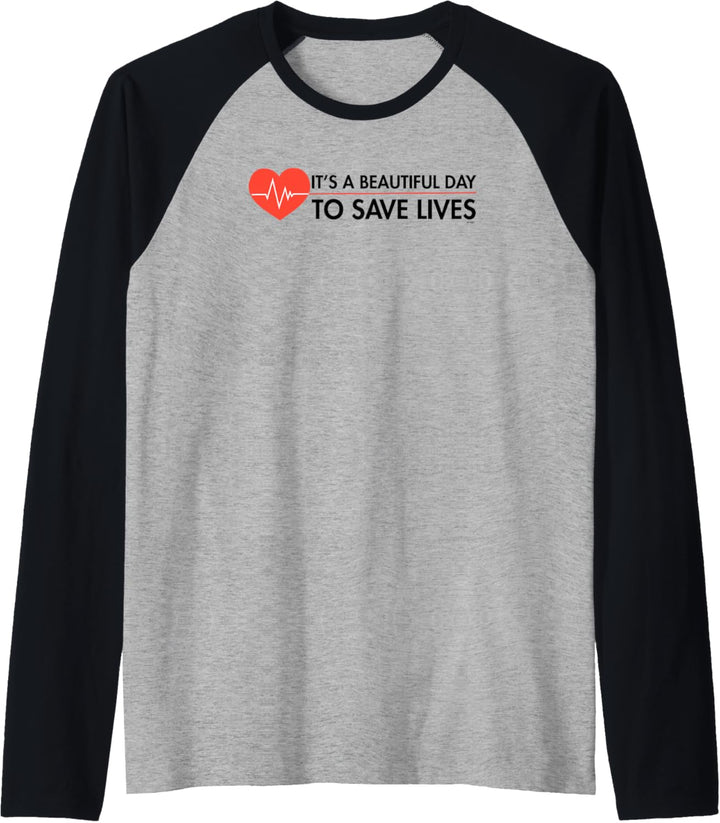Grey's Anatomy Es ist ein Schöner Tag, um Leben zu Retten Raglan