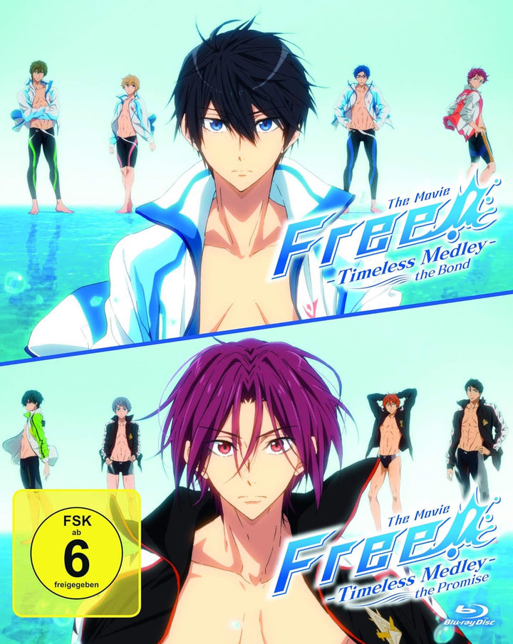 Free! Timeless Medley - Komplett-Set - [Blu-ray], Blu-ray