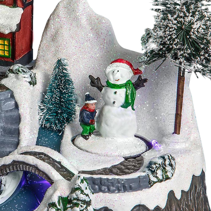 Avilia Weihnachtsdorf mit Musik und Lichter: Magische Atmosphäre für Ihre Weihnachtsfeiern! Funkelnd
