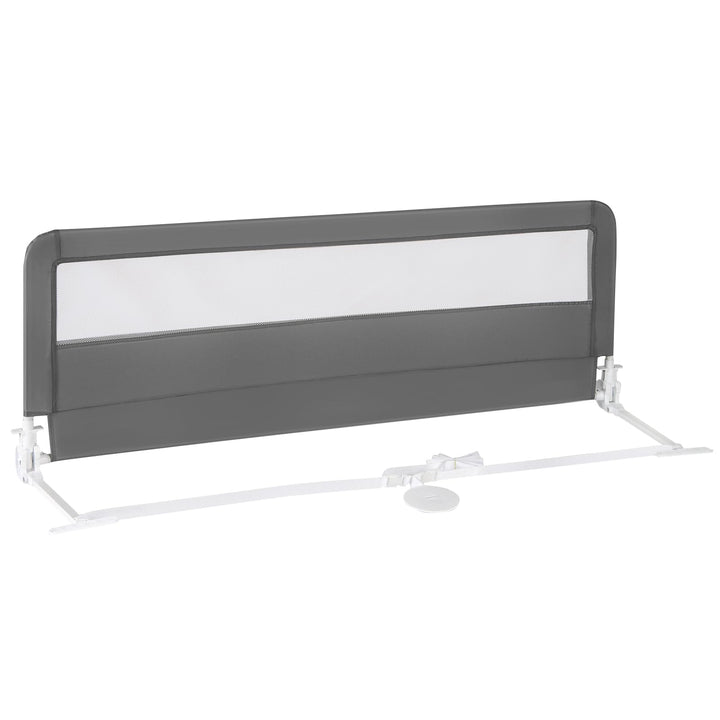 COSTWAY Bettgitter klappbar, 150 x 55 cm Bettschutzgitter mit Sicherheitsgurt & abnehmbarem Bezug, K