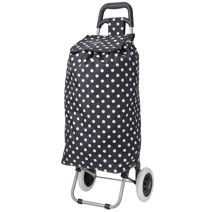 Hoppa 47L Stabiler Einkaufstrolley klappbar Shoppingtrolley multifunktional Einkaufsroller abnehmbar