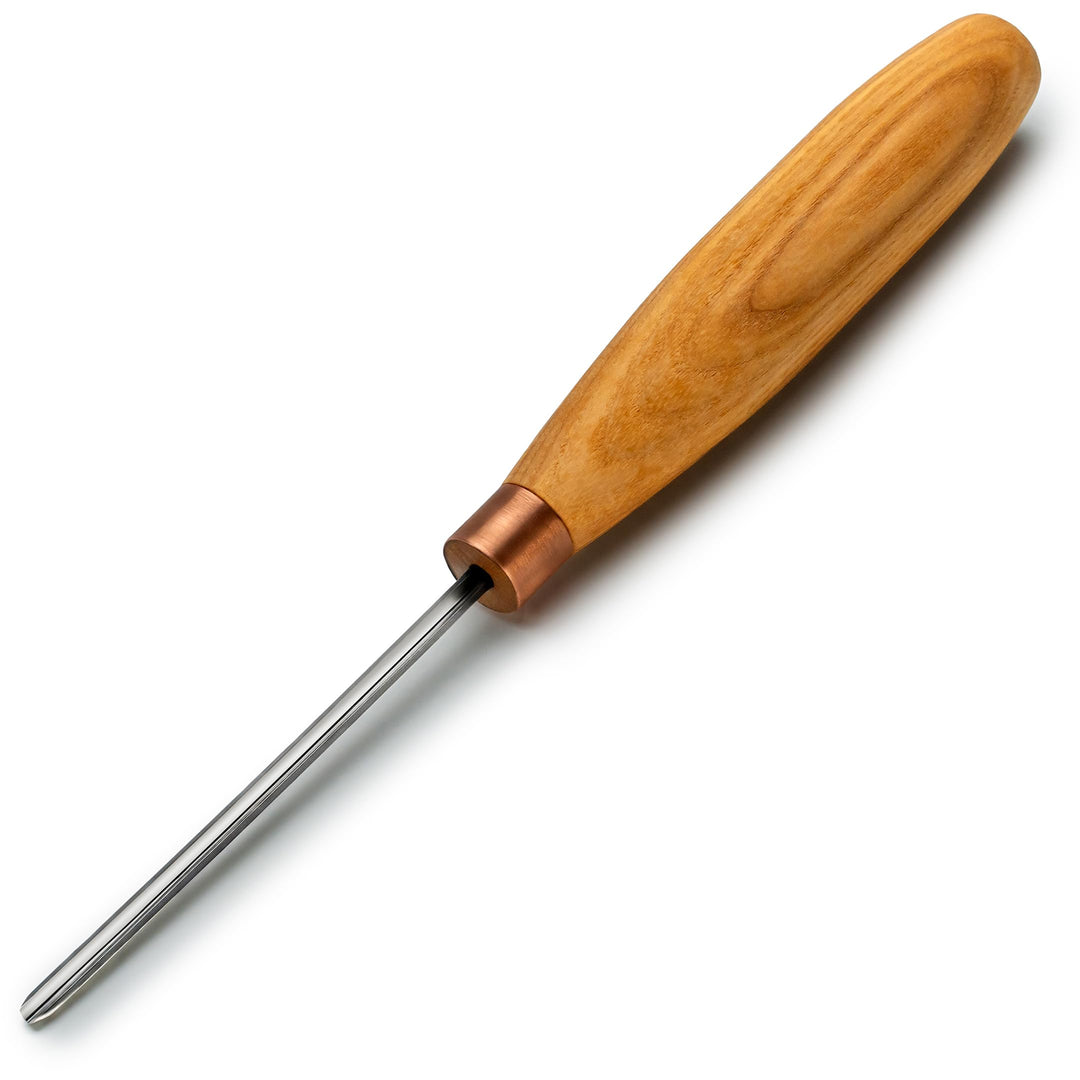 BeaverCraft Holzschnitzerei V Hohleisen K12/02 - Handmeissel für die Holzbearbeitung - Kompaktes Hol