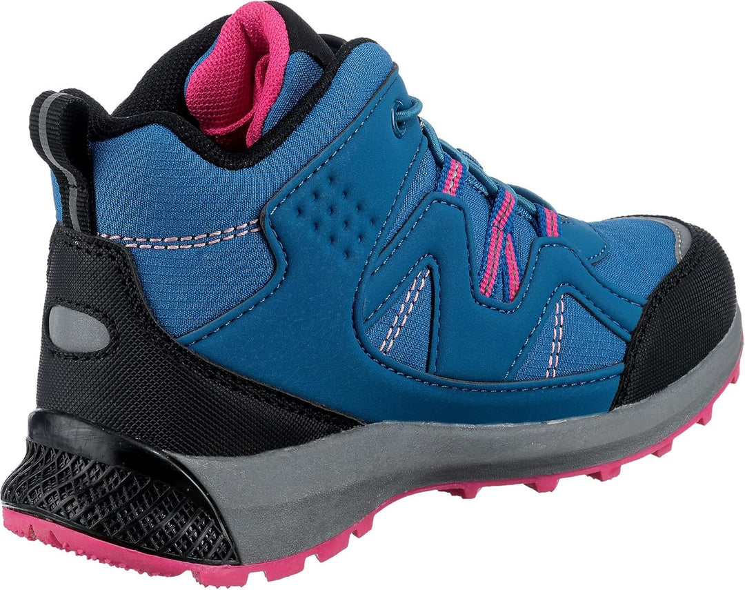 KangaROOS Mädchen K-hk Tour Rtx Wanderstiefel 34 EU Pink Blau, 34 EU Pink Blau