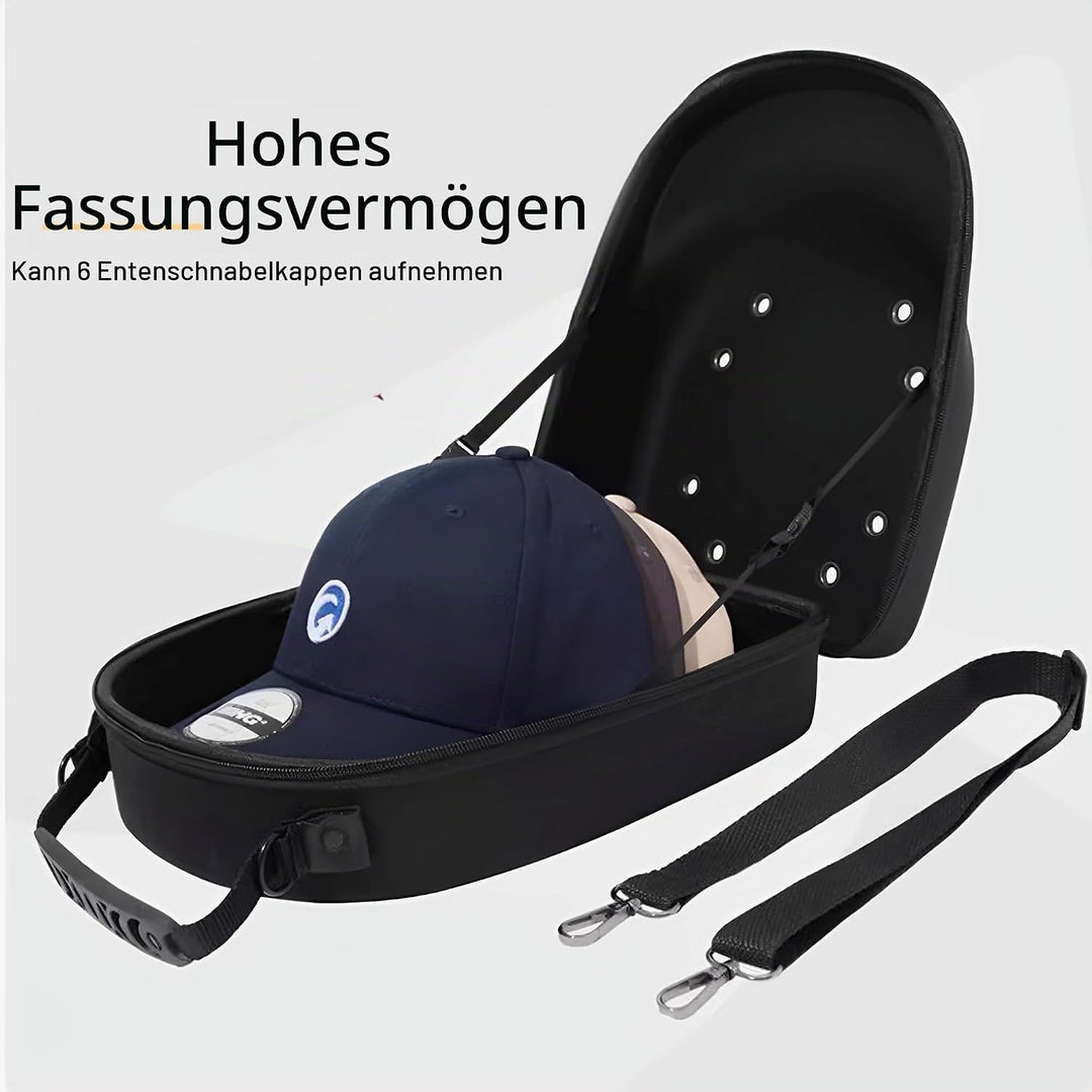 XSQD Baseball Cap Aufbewahrungs Box, Kann 6 Baseballkappen, Atmungsaktive und Verschleissfeste Hutbo