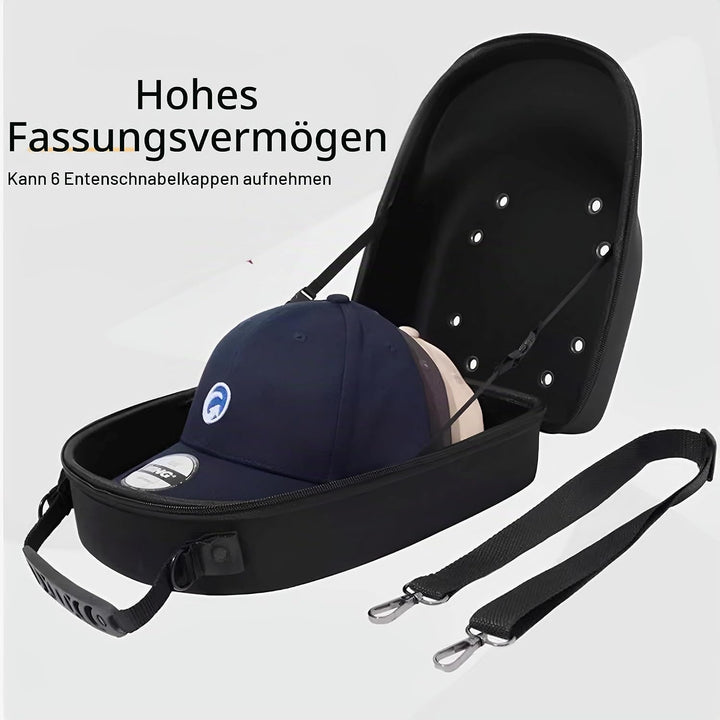 XSQD Baseball Cap Aufbewahrungs Box, Kann 6 Baseballkappen, Atmungsaktive und Verschleissfeste Hutbo