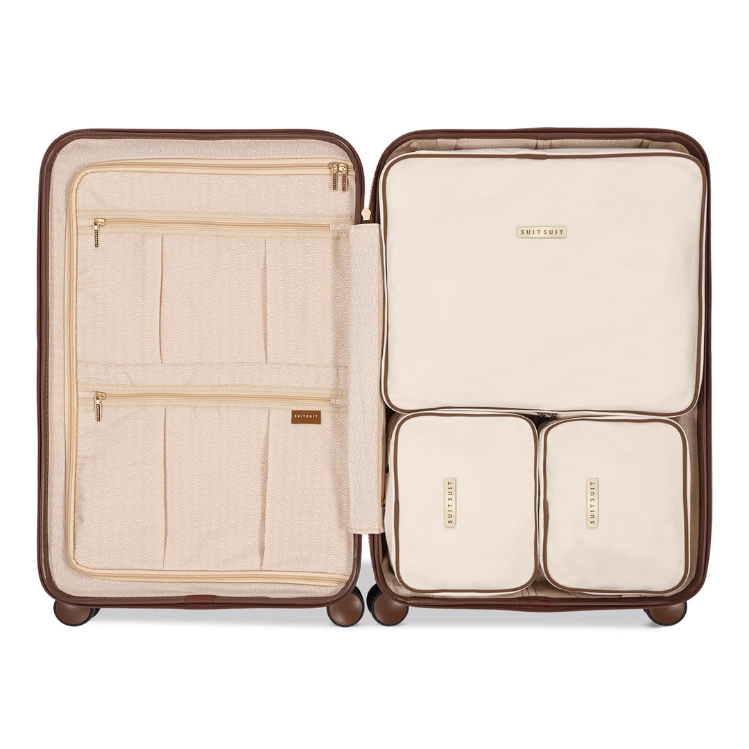 SUITSUIT Fab Seventies - Packing Cubes - Set Van 3 - Reiskoffer 66 cm - Koffer Organizer Set - Bagag