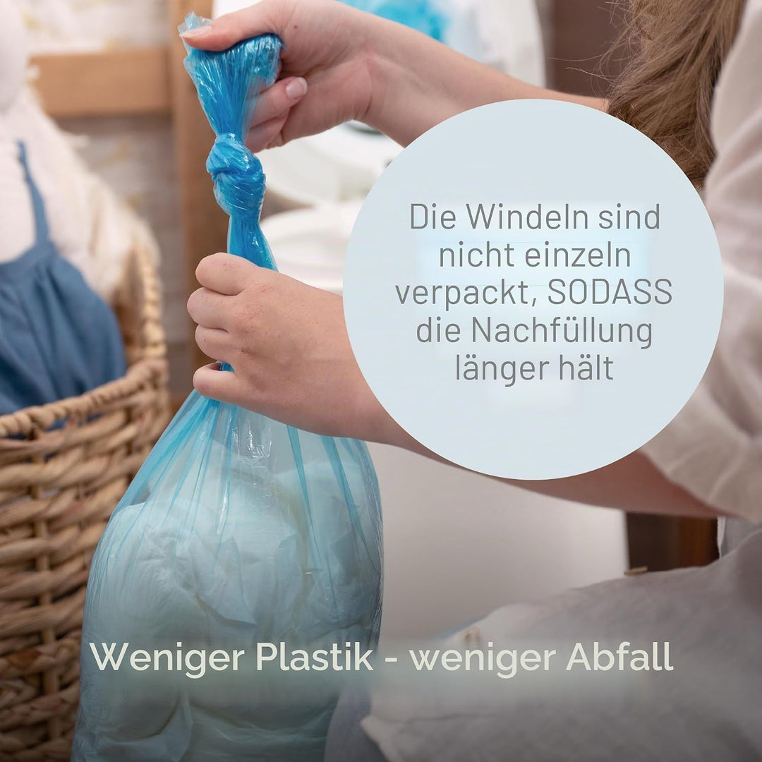 Angelcare Nachfüllkassette für Windeleimer Dress-Up und Classic XL 6er Pack