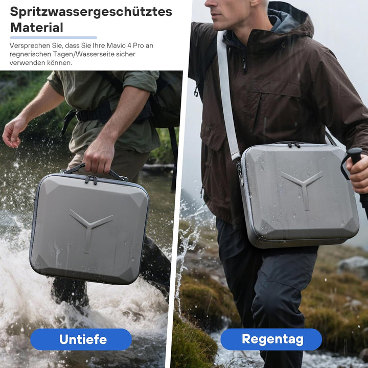STARTRC PHOTO Mavic 4 Pro Case, Tasche aus PU für DJI Mavic 4 Pro Fly More Combo mit RC 2 Controller