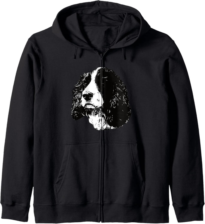 English Springer Spaniel Kapuzenjacke