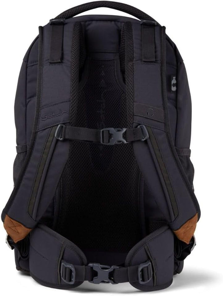Satch Pack Schulrucksack Set 2tlg. mit Schlamperbox Nordic Grey Skandi Edition, Nordic Grey Skandi E