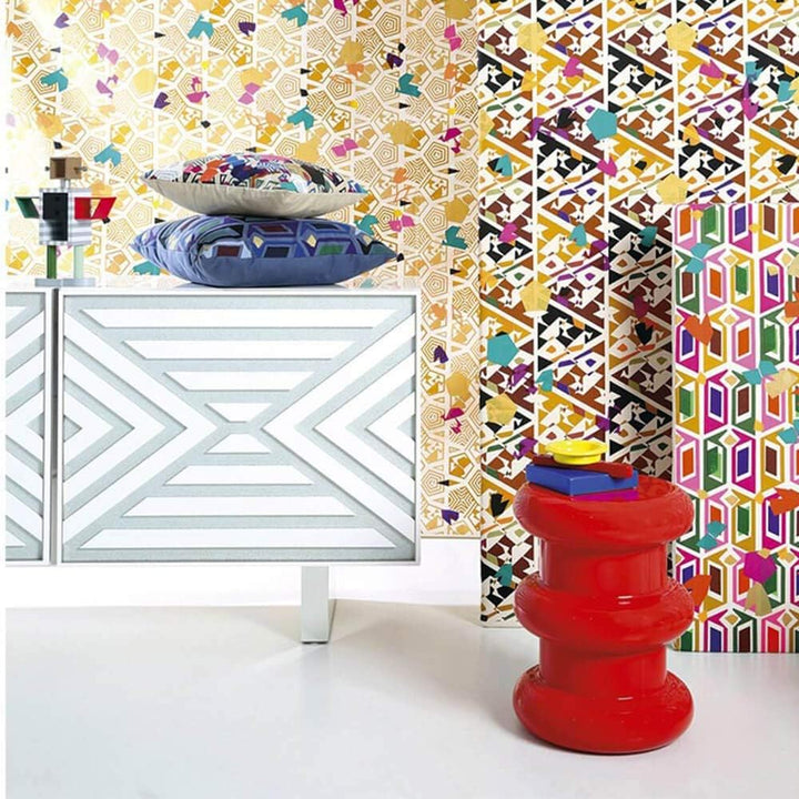 Kartell Hocker - rot Pilastro Rosso, Pilastro Rosso