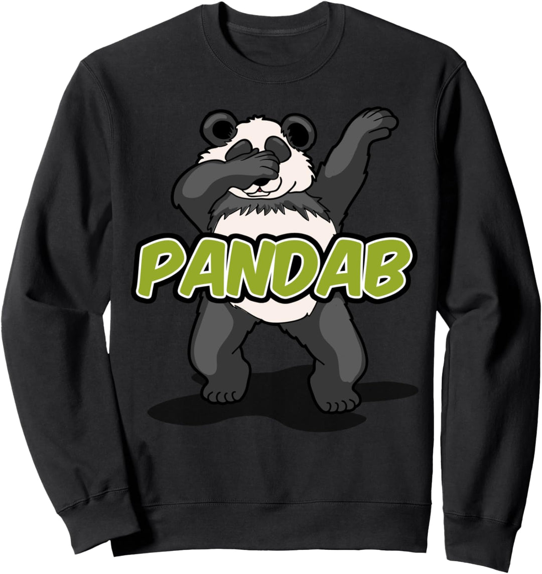 Panda Dabbing Lustiges Wildlife Dab Geschenk Fun T Shirt Sweatshirt