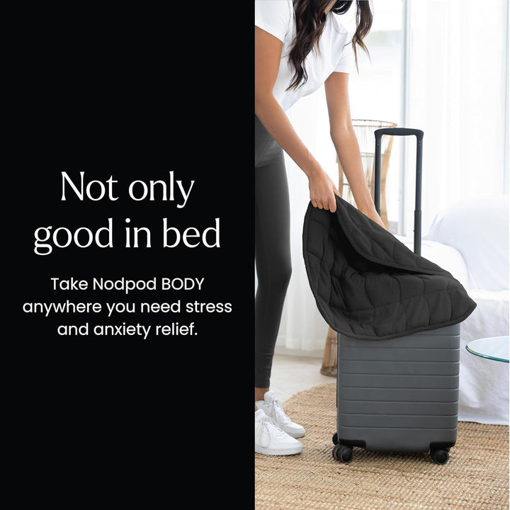 nodpod Body 2,9 kg kompakte gewichtete Decke, perfekt zum Entspannen, Entspannen, Nickerchen, Schlaf