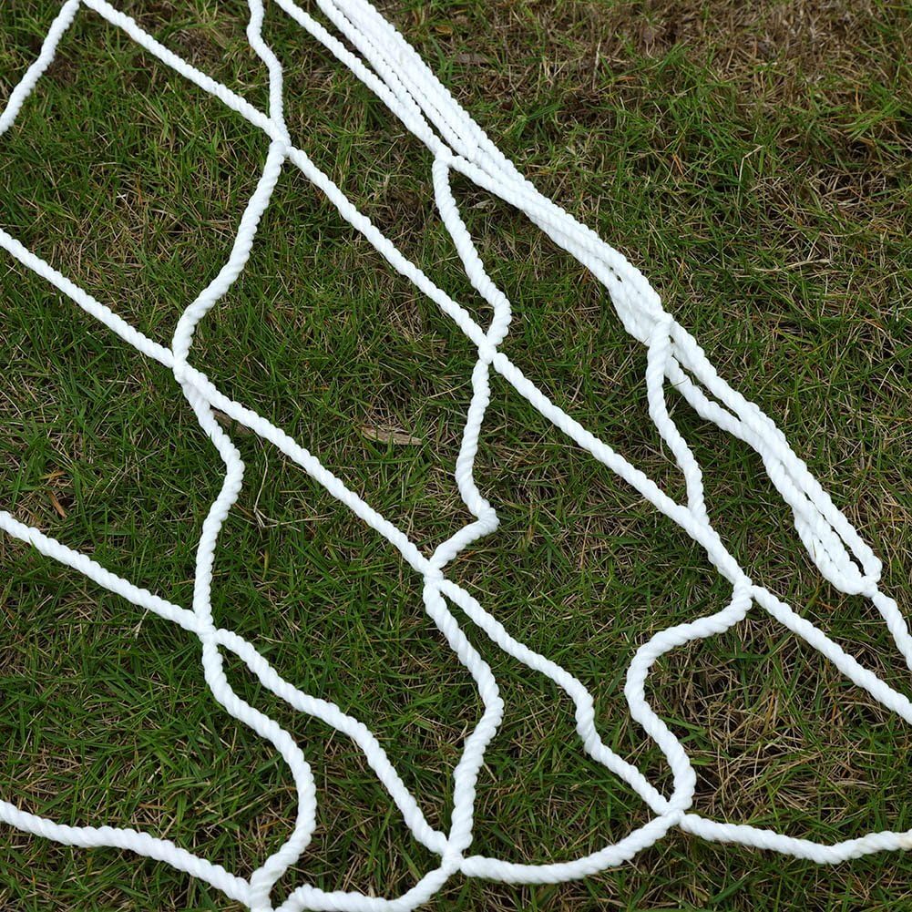 Fussballnetz, 1,2x0,8m Polypropylenfaser Sportspiel-Trainingsgeräte Fussballnetz Sportübungszubehör