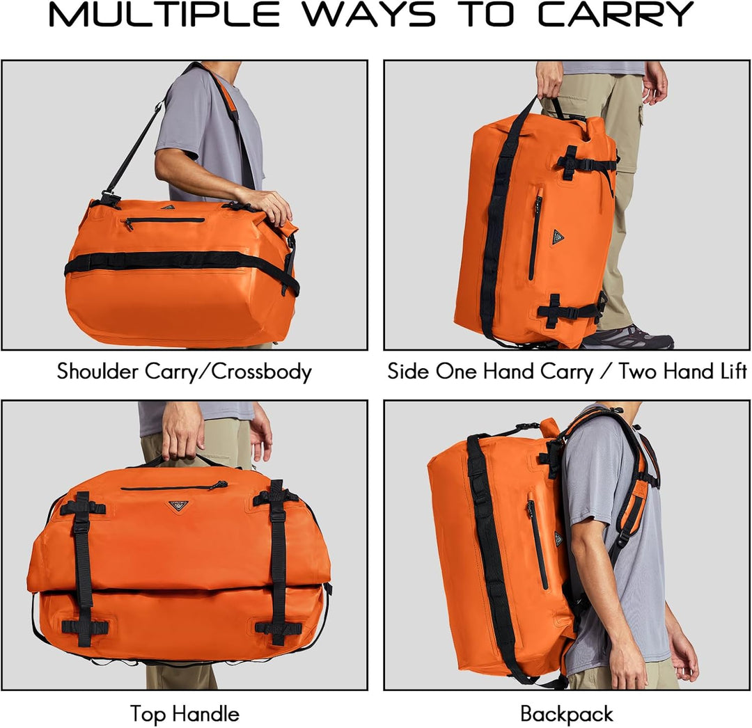 Haimont wasserdichter Rucksack, vielseitig wasserdicht Tasche, Dry Bag komfortabel, RollTop, Strand,