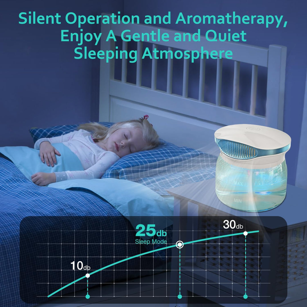 Lufterfrischer Luftbefeuchter Aroma Diffuser Ioniser with 30ml Essential Oils, Dayear Aromatisierer