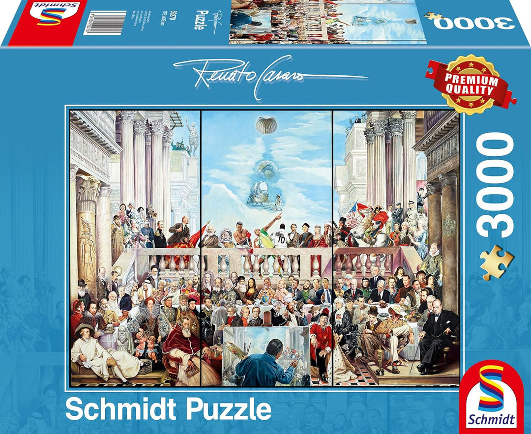 Schmidt Spiele 59270 Renato Casaro, So vergeht der Ruhm der Welt, 3000 Teile Puzzle
