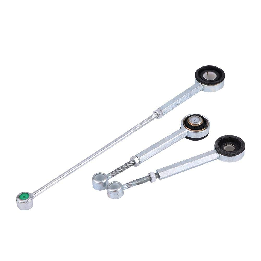 Keenso Auto Schaltgestänge, 3 Stk./Set Auto Schaltknüppel Gestänge Getriebe Kit Schaltanschlussstang