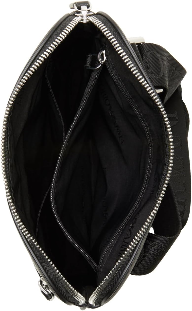 Emporio Armani Schultertasche mit Reissverschluss und Logo Schwarz_schwarz Einheitsgrösse, Schwarz_s