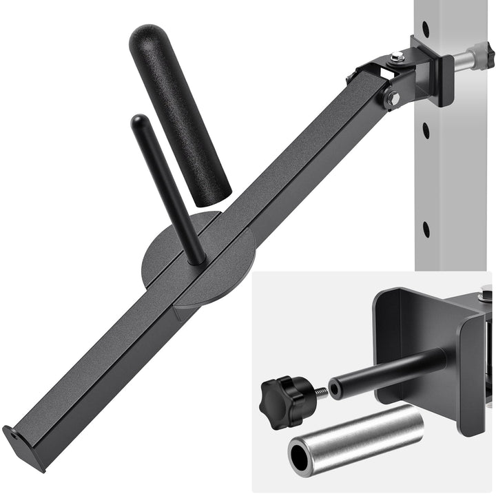 SELEWARE Gürtel Kniebeugenhebelarm Befestigung für 5,1 x 5,1 cm und 7,6 x 7,6 cm Power Cage, Squat R
