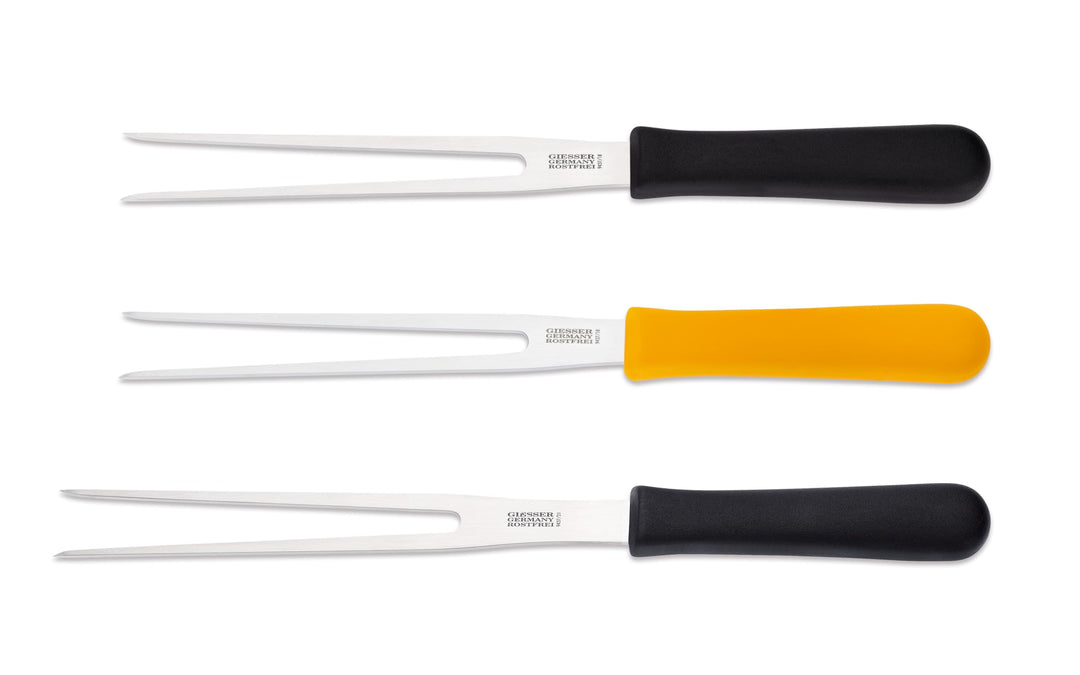 Giesser Messer - Made in Germany Fleischgabel Wurstgabel Gabel, ergonomischer Griff, rostfreier Edel