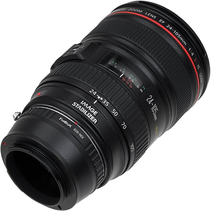 Fotodiox Lens Mount Adapter Compatible with Canon EOS EF and EF-S Lenses on Sony E-Mount Cameras Can