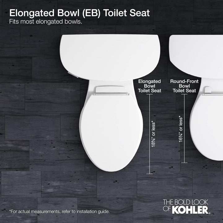 Kohler 4636-96 K-4636-96 WC-Reparatur-Sets, Keks, länglich Biscuit, Biscuit