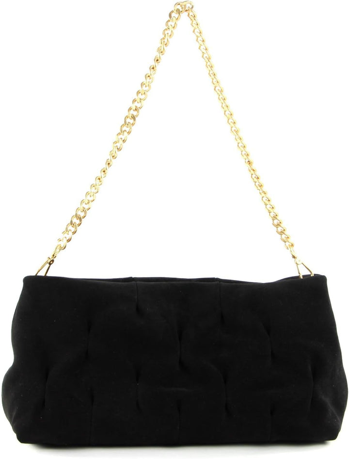 Coccinelle Ophelie Goodie Suede Handbag Noir