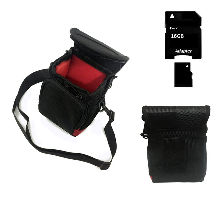 K-S-Trade Kameratasche Für Sony Cyber-Shot DSC-RX0 II Kameratasche Fototasche Umhängetasche Schutz H