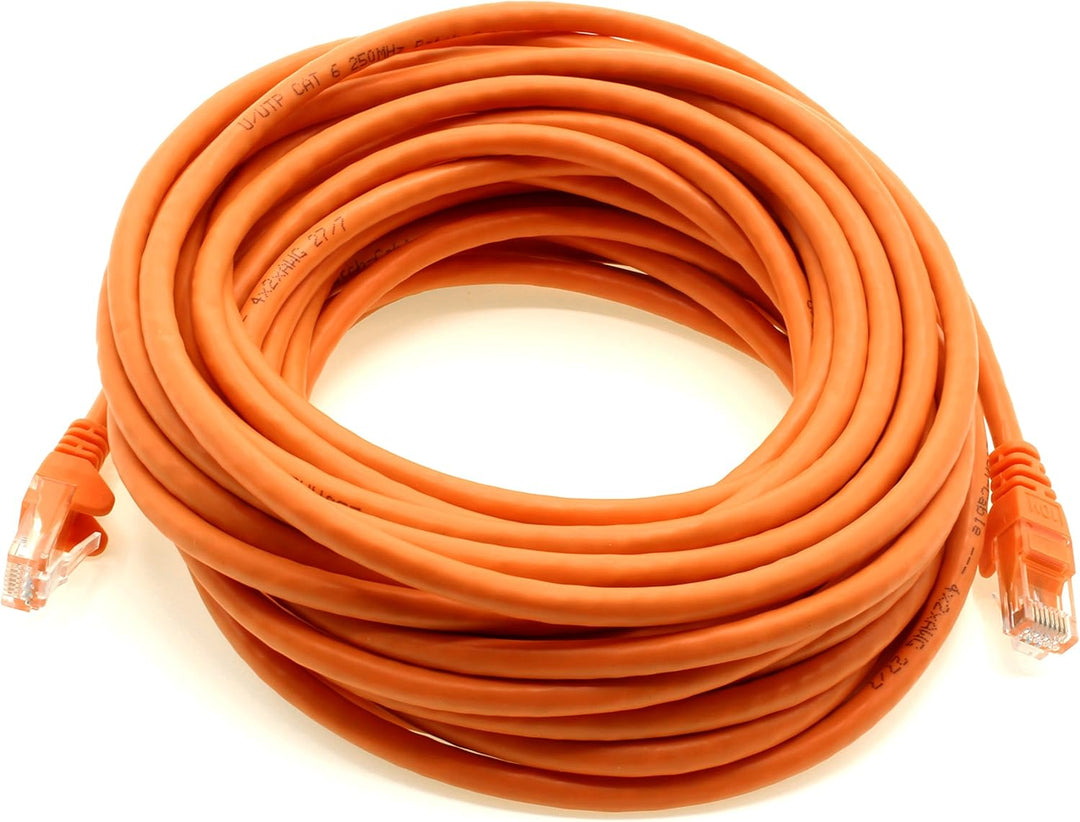 10m - orange - 10 Stück - (PACK) - CAT.6 CAT6 Ethernet-Lan-Netzwerk-Kabel 1000 Mbit/s Patchkabel 10m
